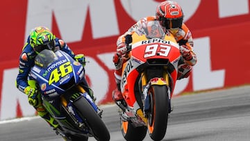 Márquez y Rossi.