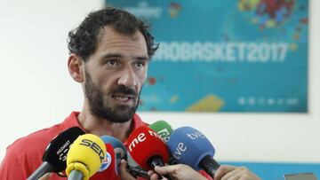 Jorge Garbajosa, presidente de la Federación Española de Baloncesto.