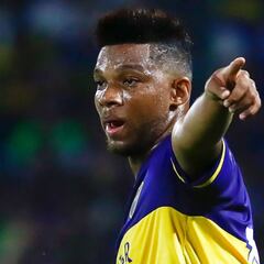 Fabra y Villa, los más destacados de Boca ante Independiente