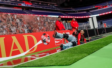 07/02/26 
EVENTO FIFA WORLD CUP 26 TROPHY TOUR COCACOLA SANTIAGO BERNABEU