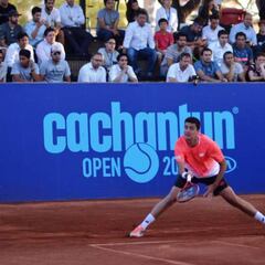 Magra jornada para los chilenos: Solo Malla avanzó de ronda