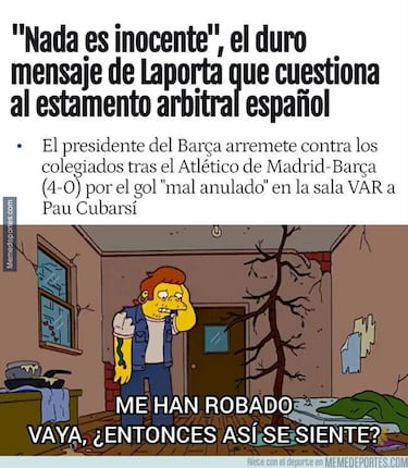 Los memes más divertidos de la jornada