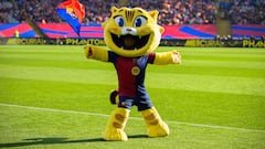 Conoce a Cat, la nueva mascota del Barcelona