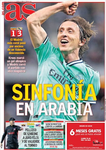 Las portadas de AS de enero