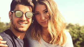 Álvaro Morata hizo una fiesta sorpresa a su novia, Alice Campello.