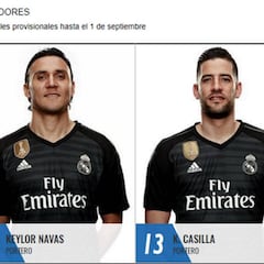 Courtois podría debutar con el 25