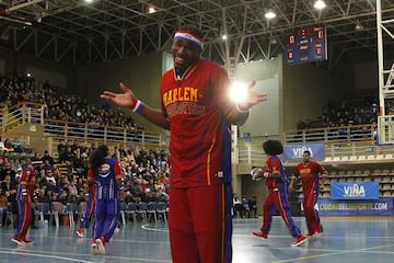 Así fue el show de los Globetrotters en Viña del Mar