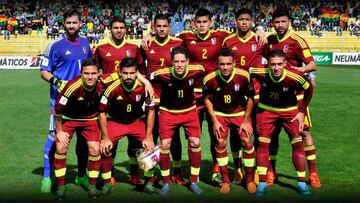 La selección de Venezuela.