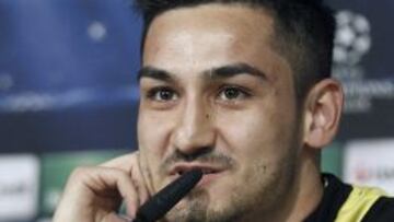 El centrocampista del Borussia Dortmund, Gündogan.