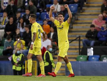 Gerard Moreno empató el partido. 1-1. 