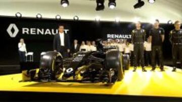 Presentaci&oacute;n del equipo Renault F1