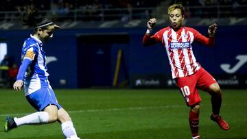 Amanda fue la jugadora destacada en el triunfo del Atlético.