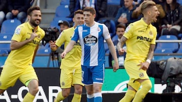 Resumen y goles del Deportivo - Villarreal de la jornada 37