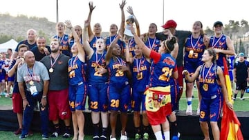 La Selecci¨®n femenina gana el Europeo de flag en Israel