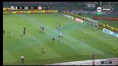 El polémico gol de Nacho Fernández contra Talleres