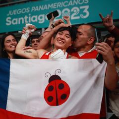 Una mujer chilena jamás había hecho esto y se dio en Santiago 2023: para aplaudir de pie