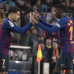 Dembélé le arrebata el puesto a Coutinho y dispara su precio