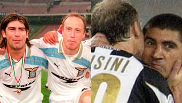 Roberto Sensini, actual DT de Everton, fue compañero del 'Matador' en la Lazio y del 'Fantasista' en Udinese. En charla con AS, recuerda divertidos momentos junto a ellos.