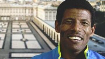 <b>ETIOPÍA Y MADRID. </b>Haile, con el vicepresidente Ignacio González.