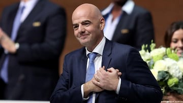 Infantino, presente en el partido de Messi ante Nashville en Miami