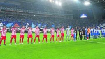 <b>DIGNO, PERO TRISTE. </b>El Atlético posó seguro en sus posibilidades antes del partido. El equipo no se dejó intimidar, pero la experiencia del Oporto resultó decisiva.