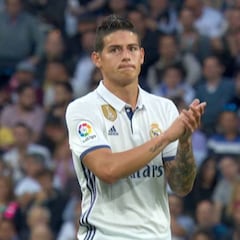 Así fue el paso de James por el Madrid: títulos, números...