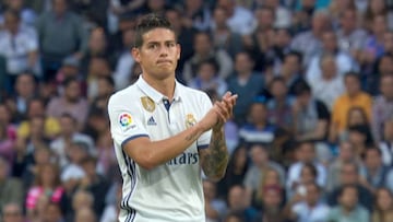 Así fue el paso de James por el Madrid: títulos, números...