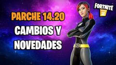 Fortnite - Notas del parche 14.20: cambios y novedades de la actualización