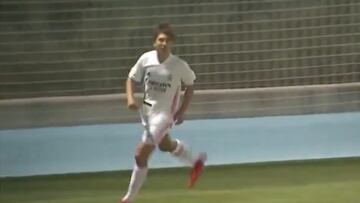 Y en plena ‘Gonzalomanía’ se hace viral su primer gol con el Madrid: vean su obra de arte ya con 16 años
