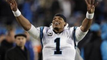 Cam Newton espera llevar a las Panteras de Carolina a conseguir su primer Super Bowl.