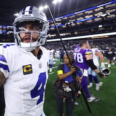 Vikings dejan al borde de la eliminación a los Dallas Cowboys de playoffs