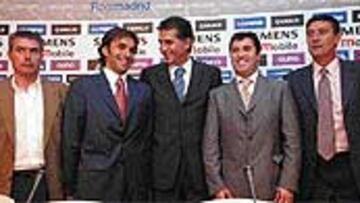 De izquierda a derecha: José Luis San Martín, Valter di Salvo, Carlos Queiroz, José Peseiro y Francisco García Hernández.