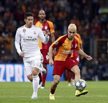 James Rodríguez and Emre Mor.