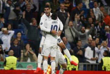 El 10 del Madrid puso el centro justo para el cabezazo de gol de Morata.