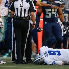 Tiemblan los Dallas Cowboys, Tony Romo se vuelve a lesionar