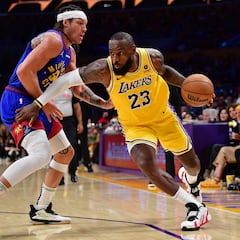 Will LeBron James play for the Lakers today in game 4 against the Denver Nuggets?