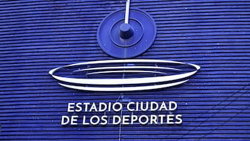 General view of the Ciudad de los Deportes Stadium closed by the Benito Juarez Mayor Office after the Cruz Azul and Santos match, on November 03, 2024, in Mexico City, Mexico.