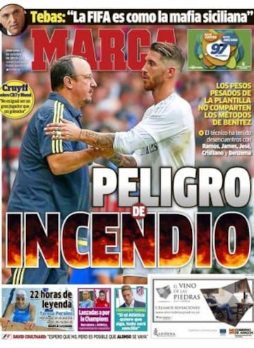 Portadas de la prensa deportiva