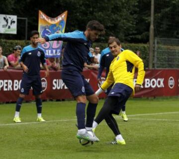 15/07/15 PRIMER ENTRENAMIENTO IKER CASILLAS PRETEMPORADA OPORTO HORST HOLANDA 