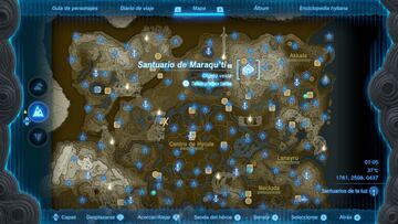 the legend of zelda tears of the kingdom nintendo switch guia santuario maia'tiden