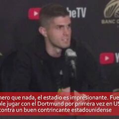 Pulisic se fue aplaudido y encantado del ambiente en LA