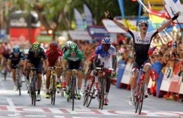 Jasper Stuyven venció en la octava etapa de la Vuelta.