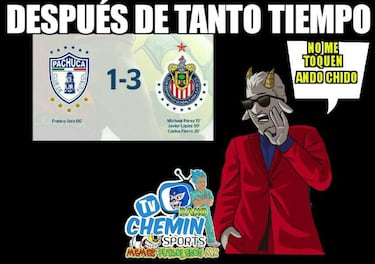 Chivas vence en casa de Pachuca y logra su primer triunfo