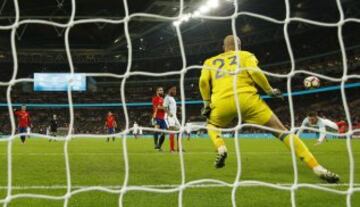 Vardy anotó el 2-0 para Inglaterra.