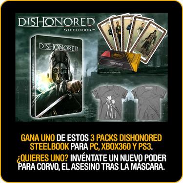 Ganadores Dishonored: Más de 600 poderes inventados para Corvo