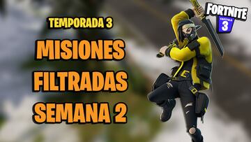 Fortnite Temporada 3: Misiones filtradas de la Semana 2