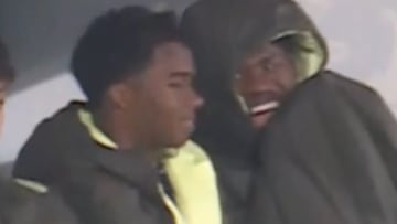 Vinicius caught laughing on the bench after Real Madrid concedes goal