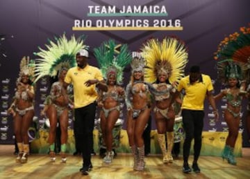 Usain Bolt baila samba para prepararse para las competiciones de atletismo en el que dijo, serán sus últimos Juegos Olímpicos.