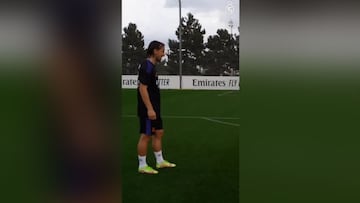 "Basta, basta, basta...": Modric y su lujazo en el entrenamiento