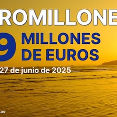 Euromillones: comprobar los resultados del sorteo de hoy, viernes 27 de junio